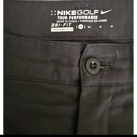 Nike Mens Gray Tour Performance Dri Fit Golf Shorts 36 - Picture 8 of 13